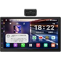 Amazon | ATOTOEXCEL 2DIN ディスプレイオーディオ Androidナビ7